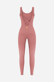 SEAMLESS ONESIE PALO ROSA