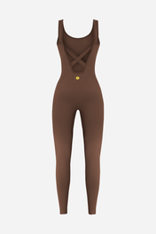 SEAMLESS ONESIE CHOCOLATE