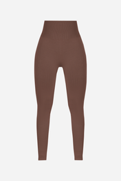 SEAMLESS LEGGINGS CHOCOLATE