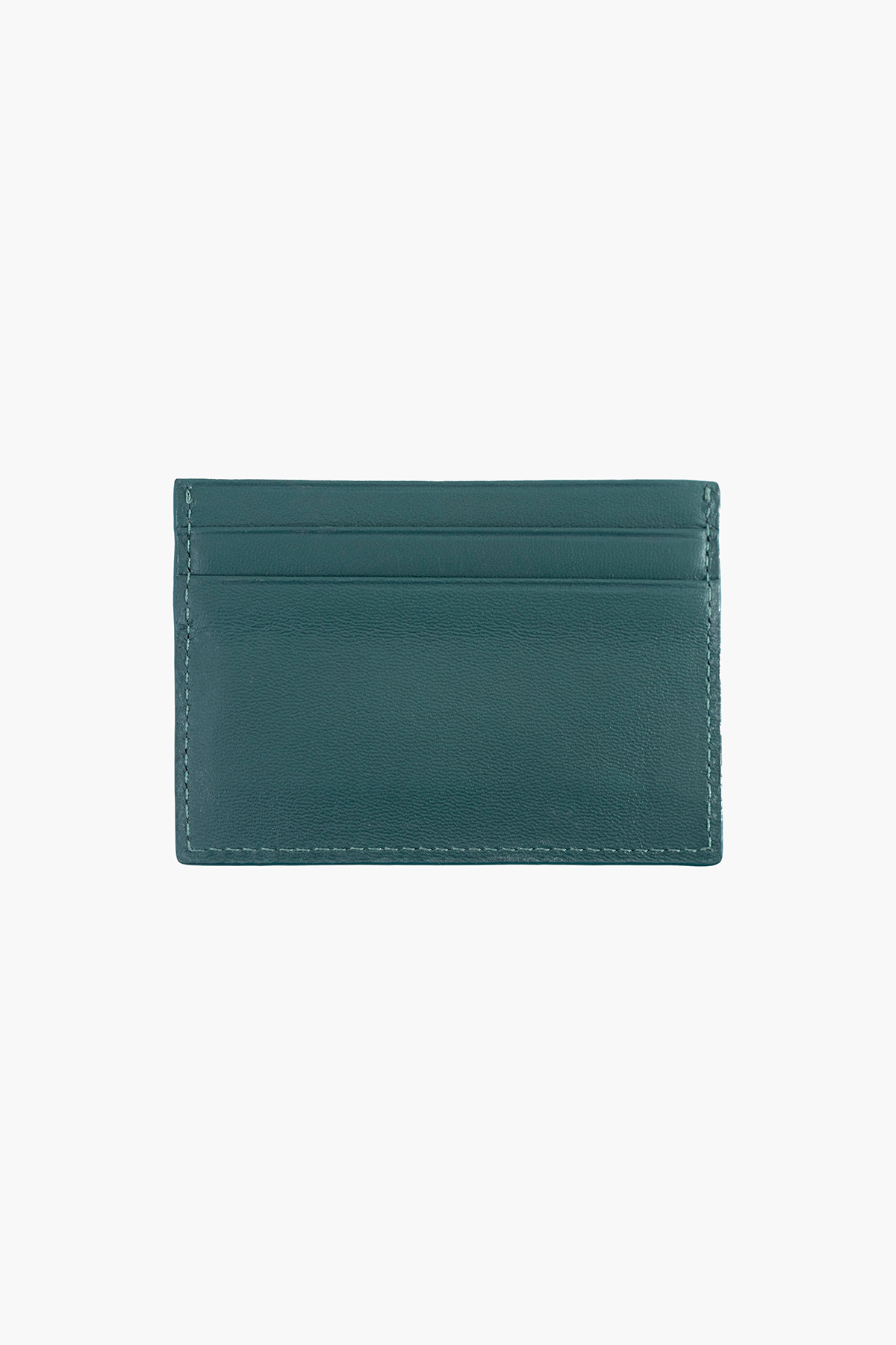 LEATHER CARDHOLDER TEAL