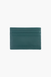 LEATHER CARDHOLDER TEAL