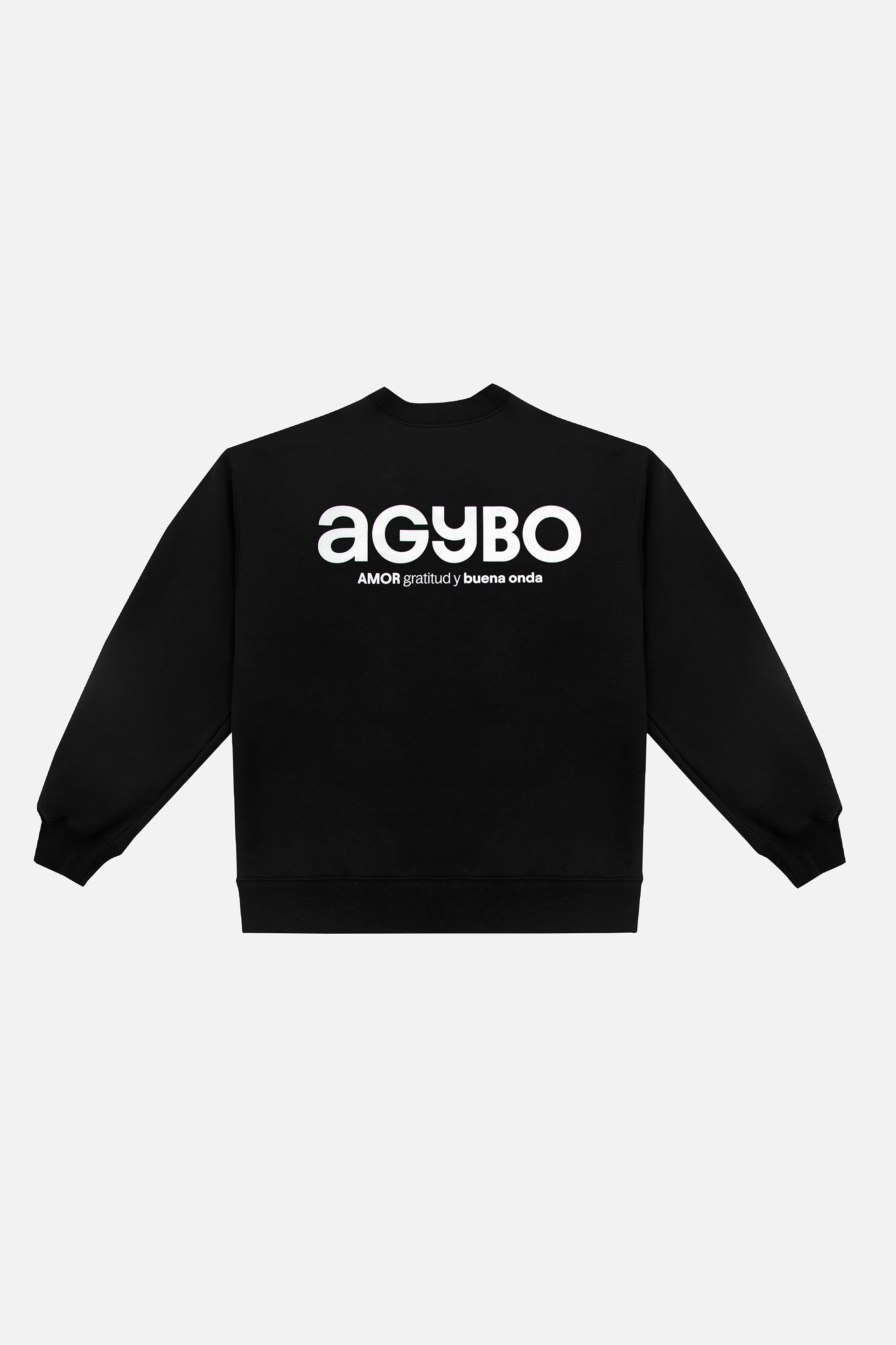 MONOGRAM CREWNECK - BLACK