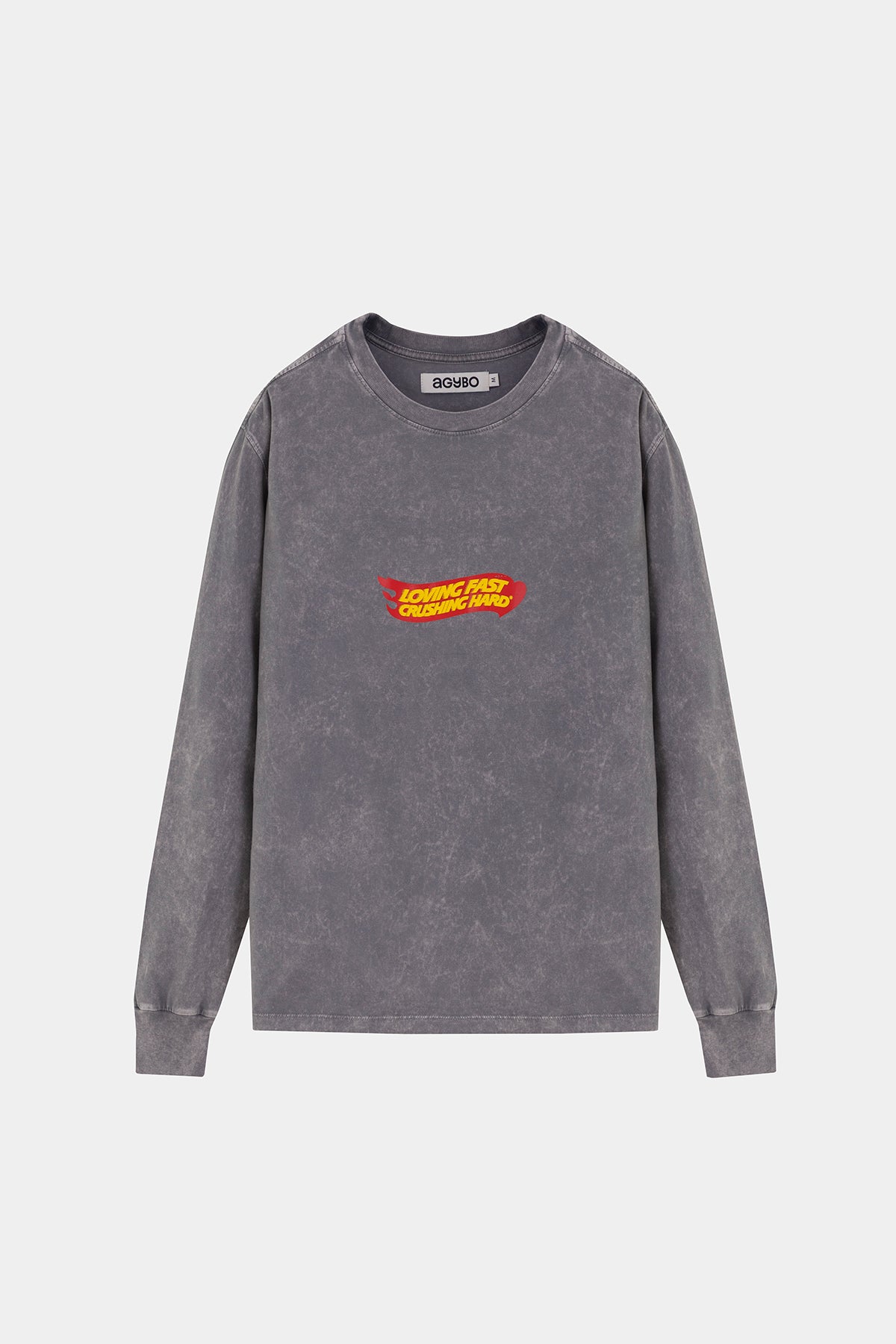 DRIFT CLUB ACID WASH LONG-SLEEVE