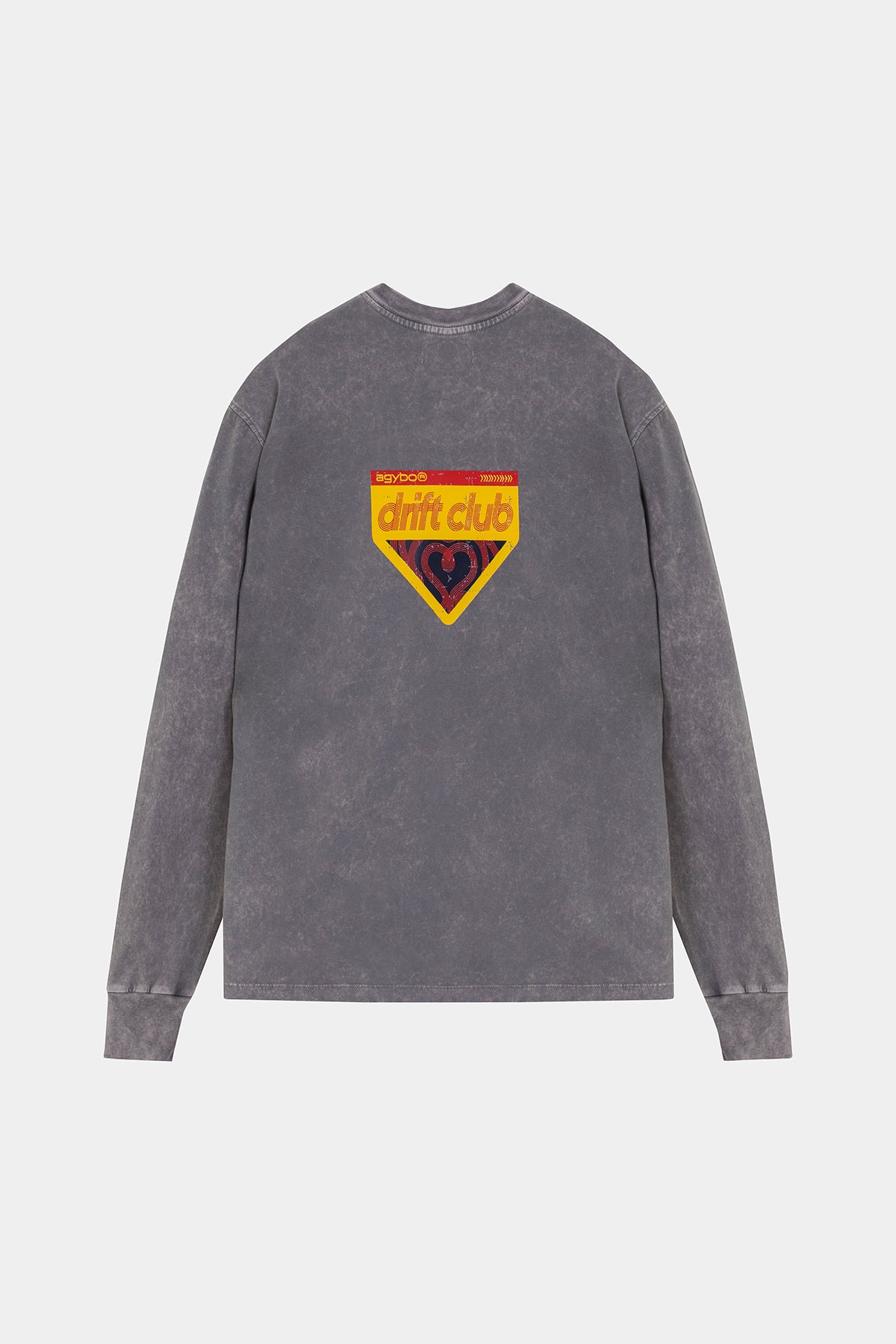 DRIFT CLUB ACID WASH LONG-SLEEVE