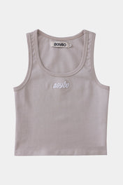 PIT CREW ZIPPER TANK BEIGE