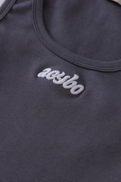 PIT CREW ZIPPER TANK GRAY