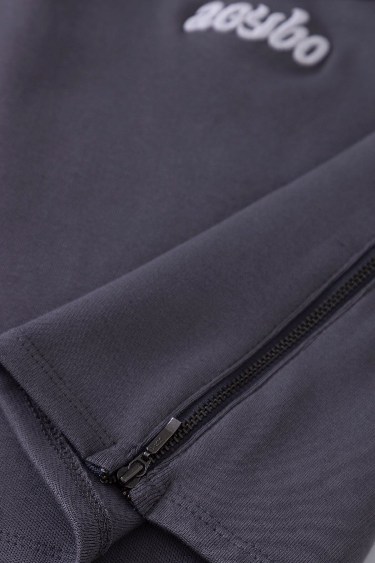 PIT CREW ZIPPER TANK GRAY