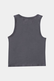 PIT CREW ZIPPER TANK GRAY