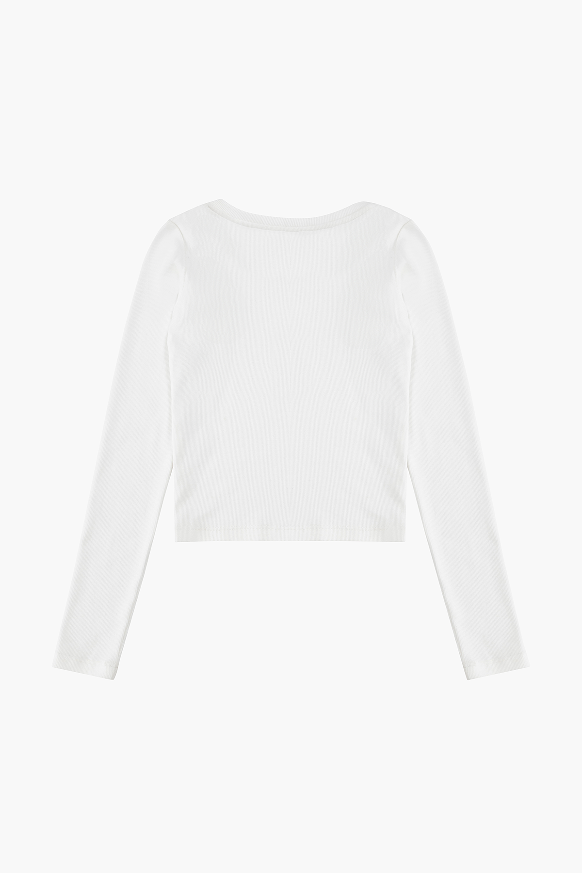 ICONIC LONG SLEEVE CREAM TANK TOP