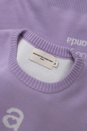 MONOGRAM SWEATER LILAC