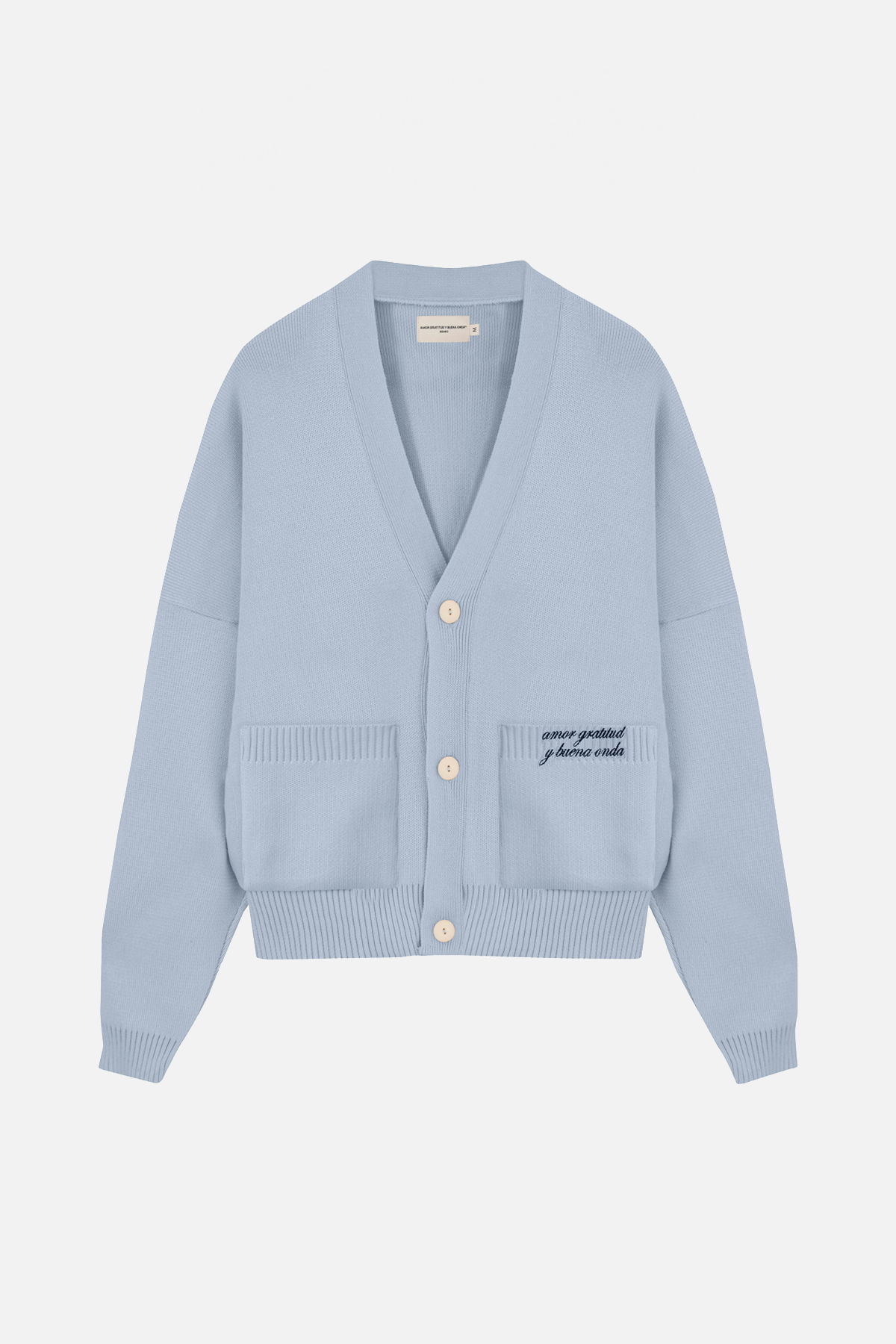 SIGNATURE CARDIGAN BABY BLUE