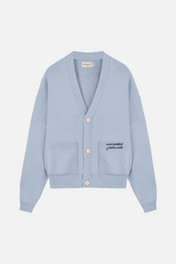 SIGNATURE CARDIGAN BABY BLUE
