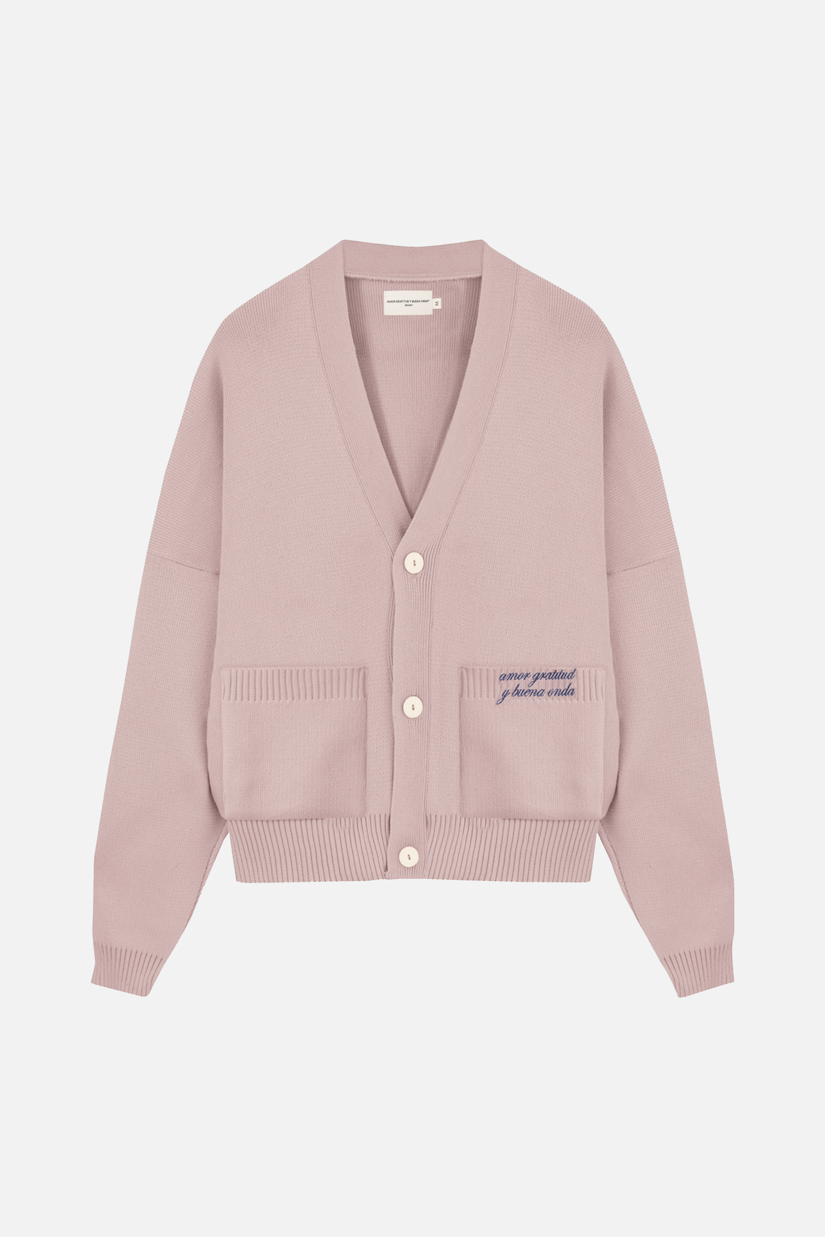 SIGNATURE CARDIGAN PALO ROSA