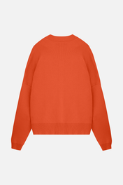 SIGNATURE CARDIGAN ORANGE