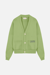 SIGNATURE CARDIGAN GREEN APPLE