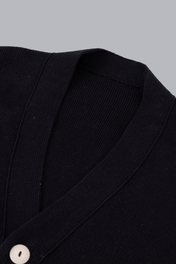 SIGNATURE CARDIGAN BLACK