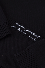 SIGNATURE CARDIGAN BLACK