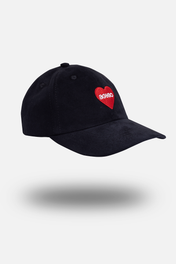 LOVE HAT IN BLACK