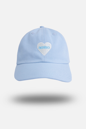 LOVE HAT IN BABY BLUE