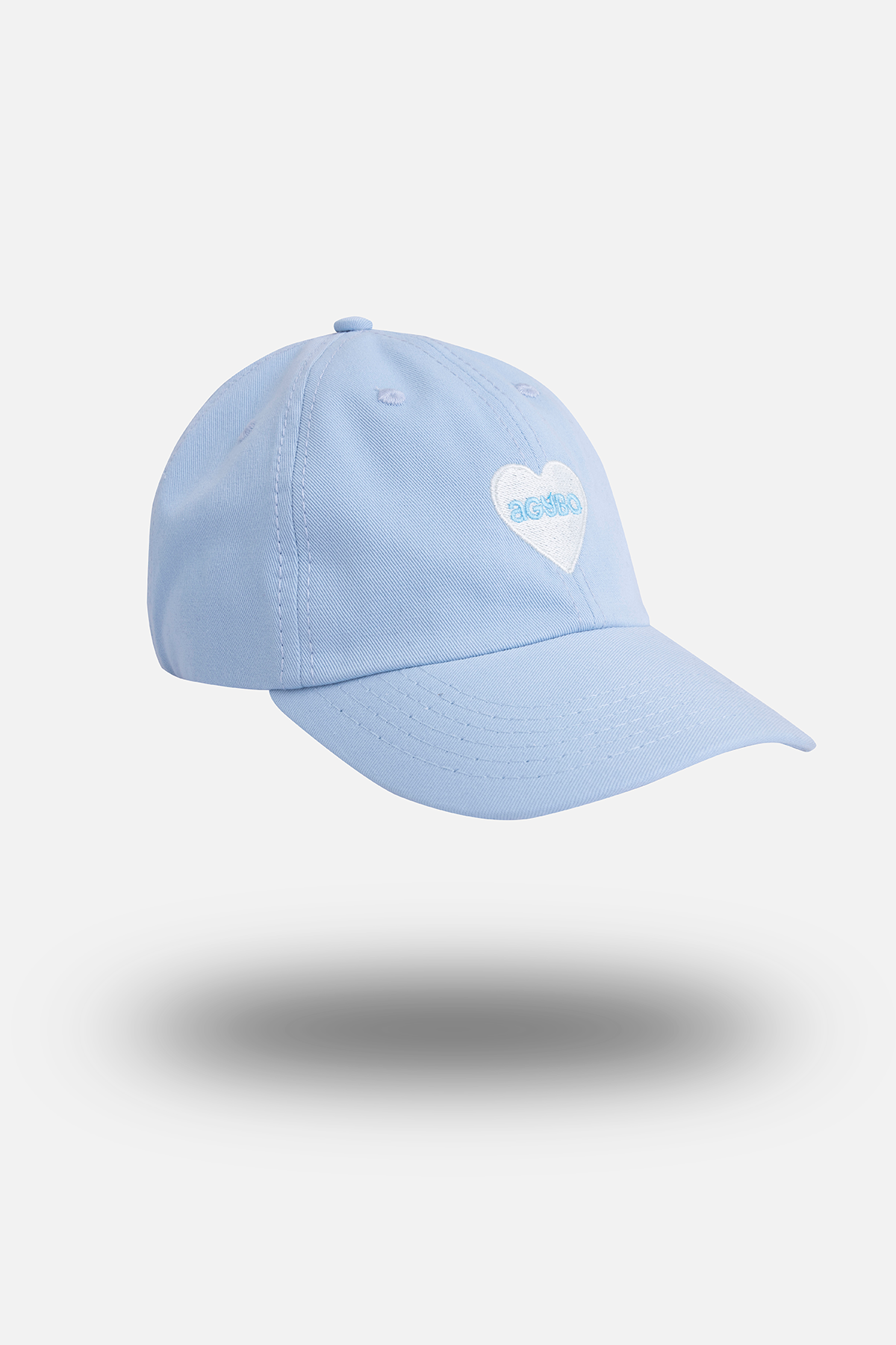 LOVE HAT IN BABY BLUE