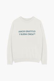 SIGNATURE LOGO CREWNECK IVORY