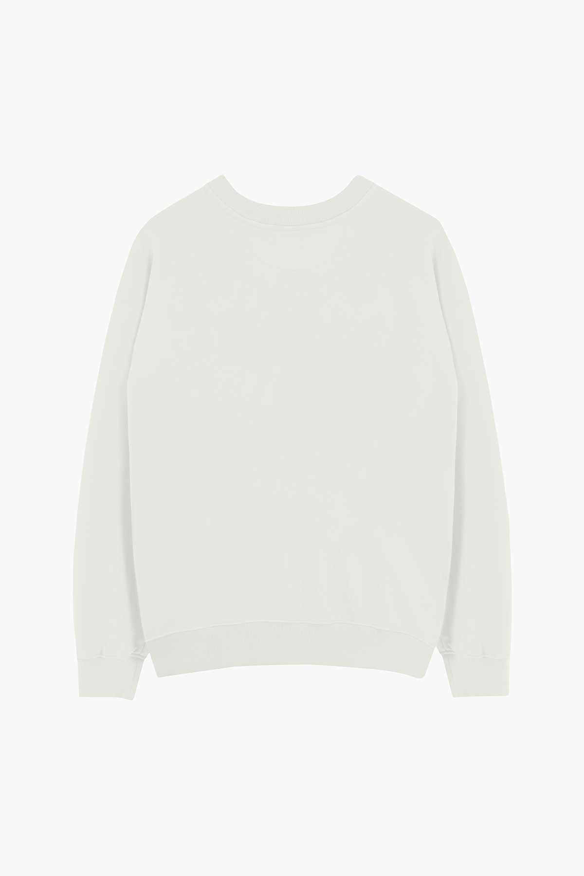 SIGNATURE LOGO CREWNECK IVORY
