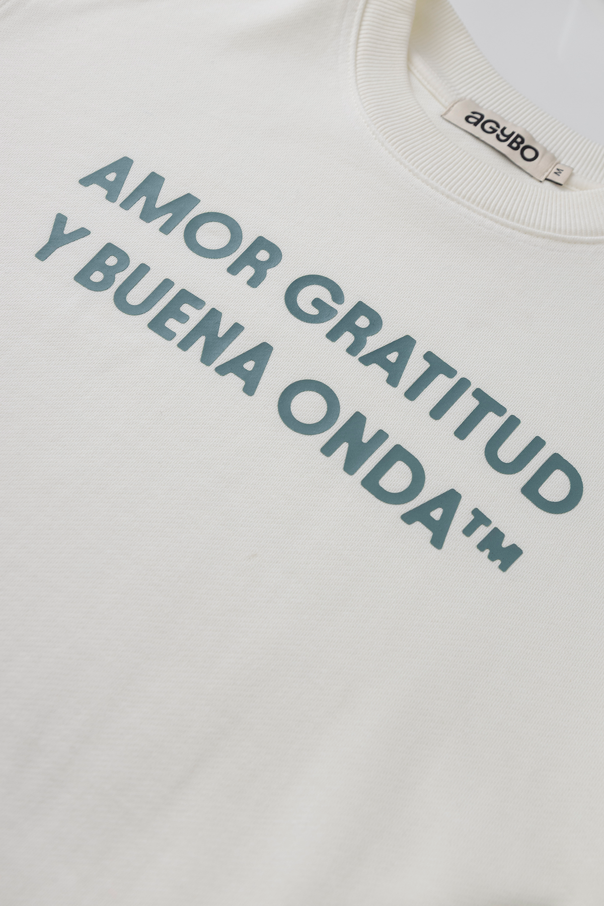 SIGNATURE LOGO CREWNECK IVORY