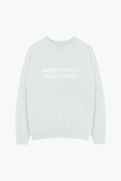 SIGNATURE LOGO CREWNECK BABY BLUE