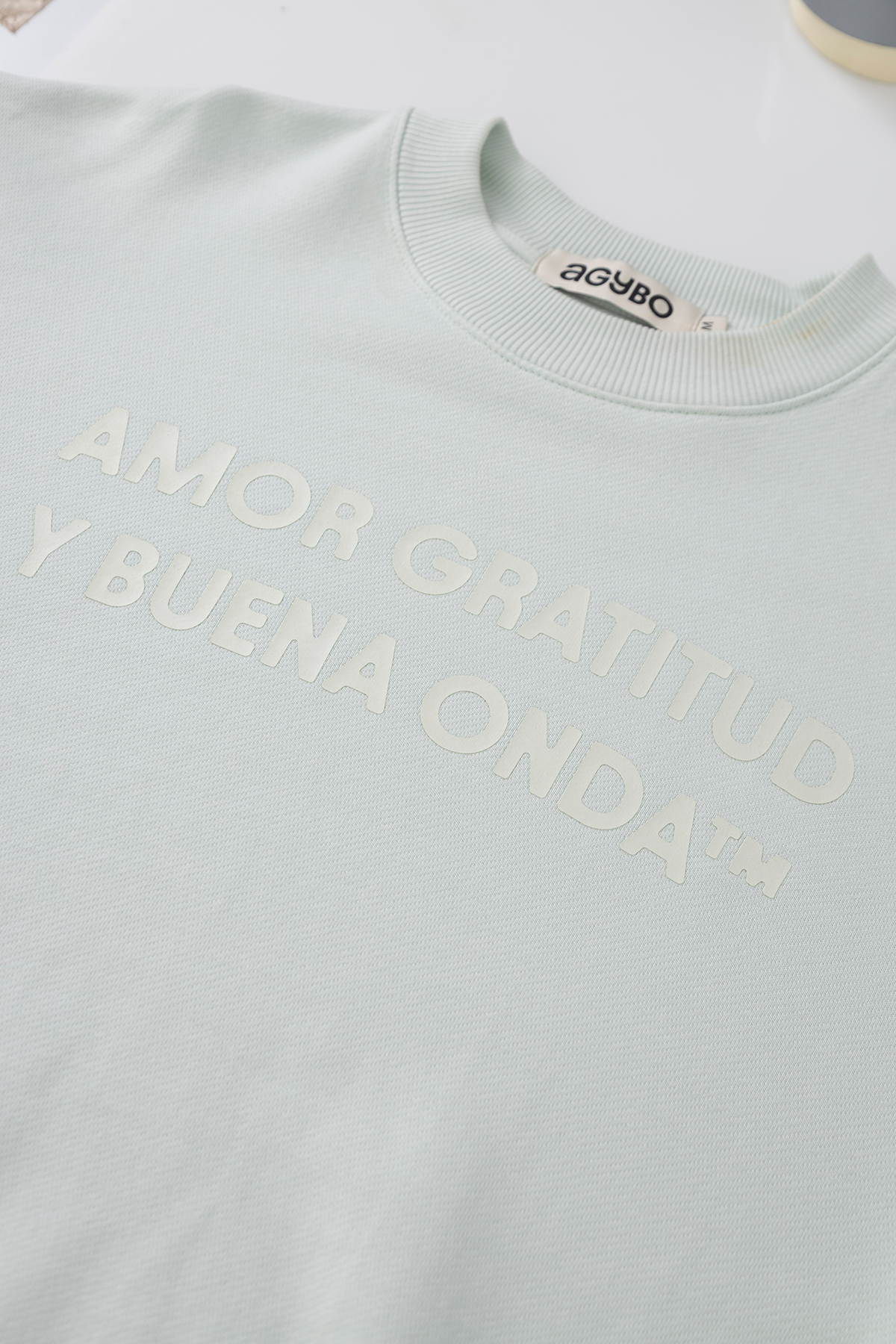 SIGNATURE LOGO CREWNECK BABY BLUE
