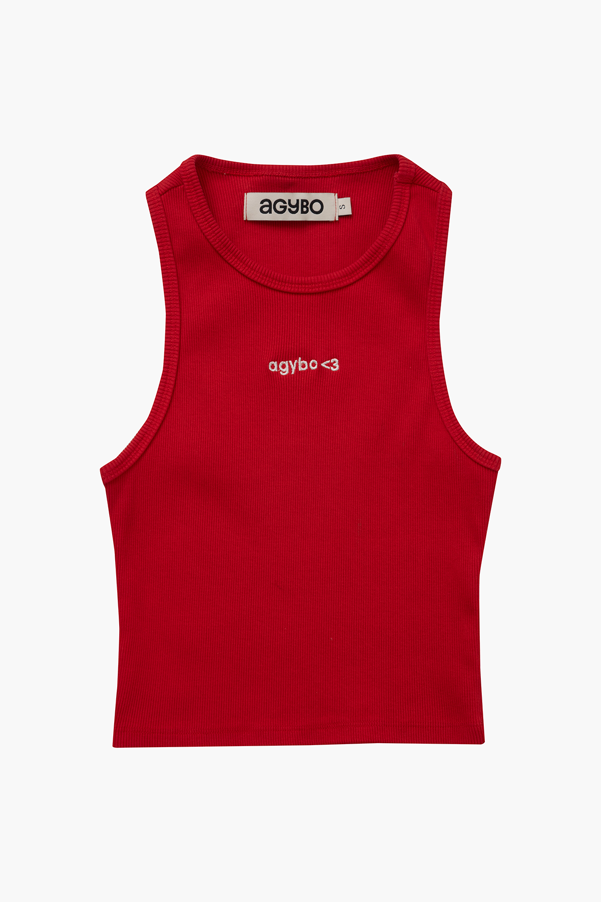 LOGO <3 TANK RED