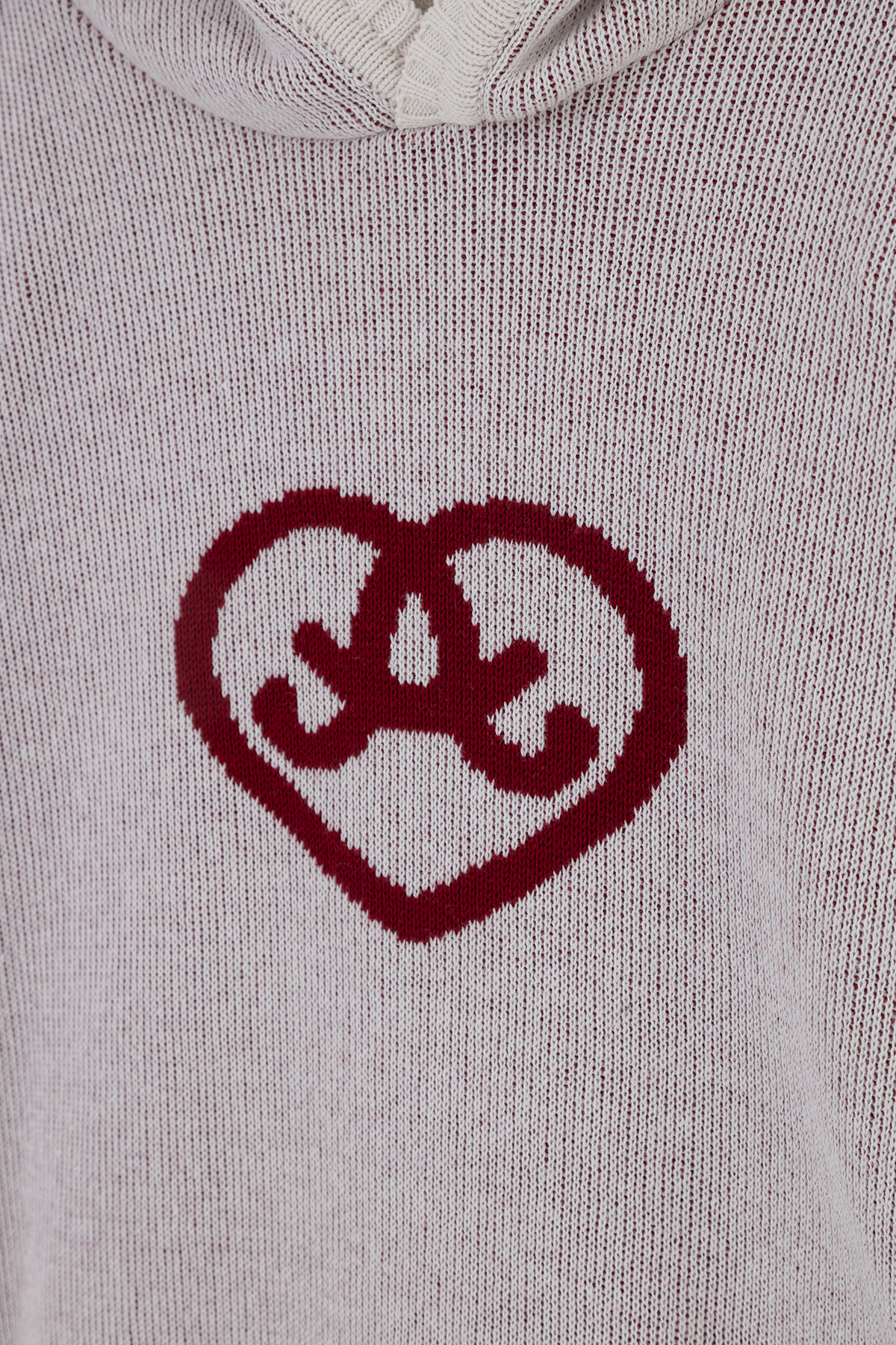 MUCHO AMOR KNIT HOODIE