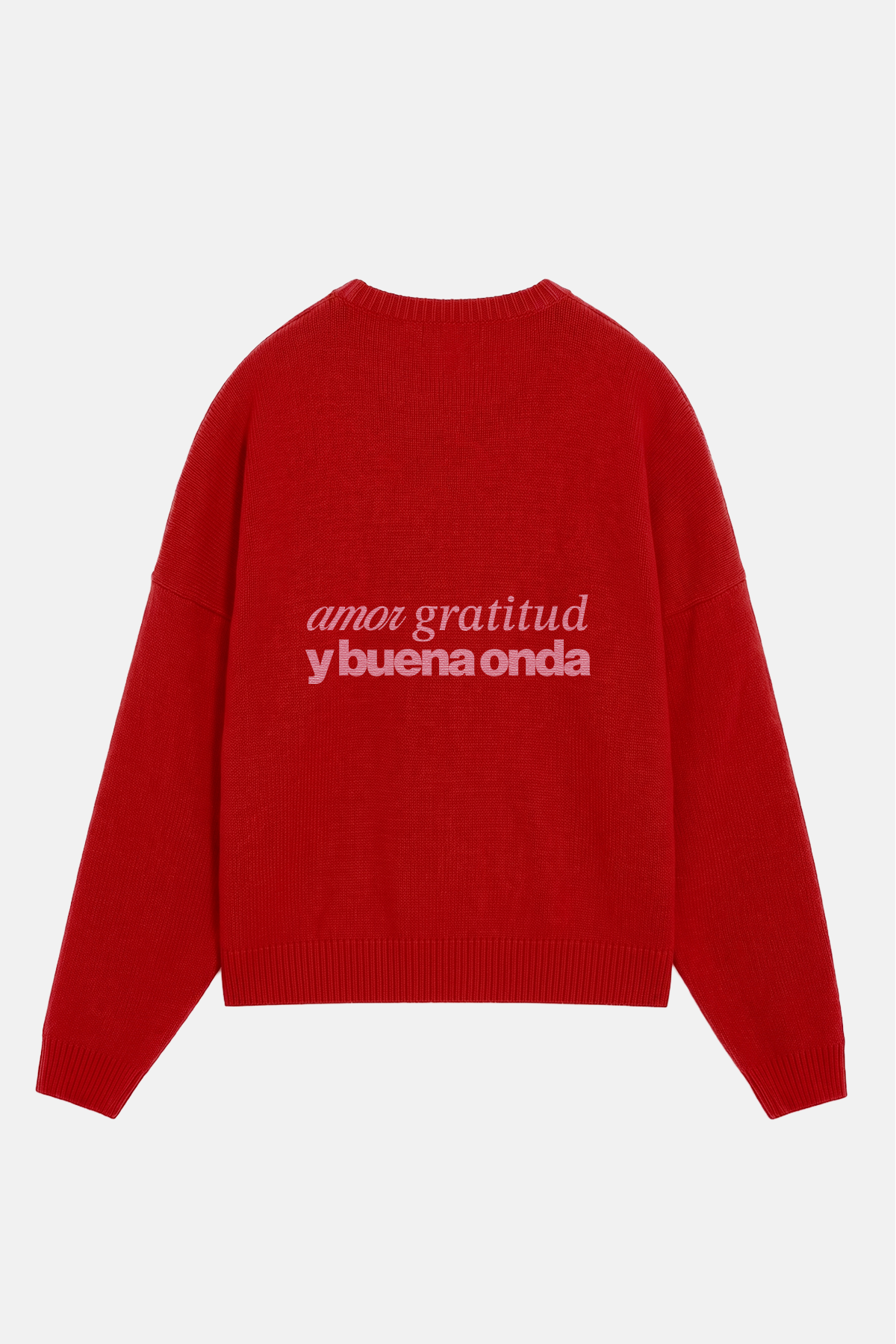 Heart Sweater Red