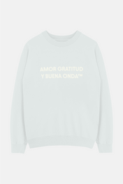 SIGNATURE LOGO CREWNECK BABY BLUE