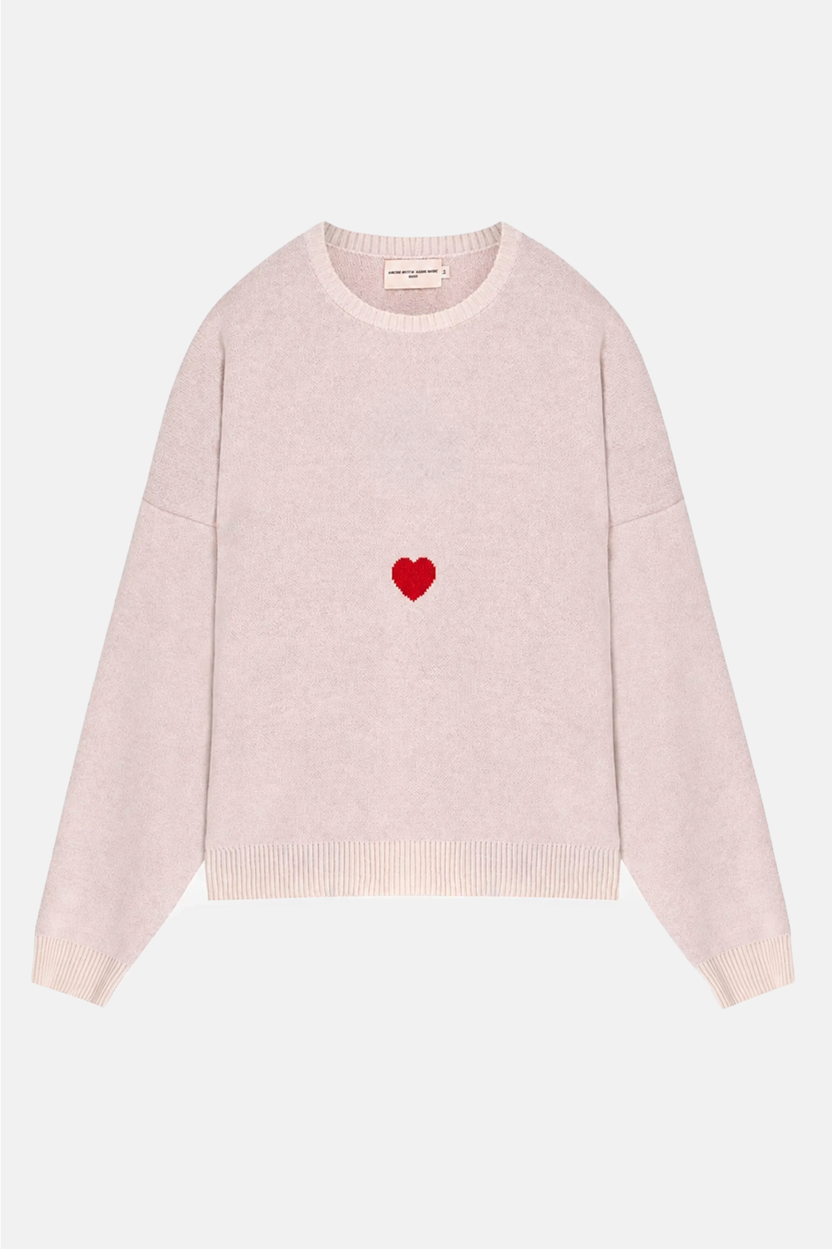 Heart Sweater White