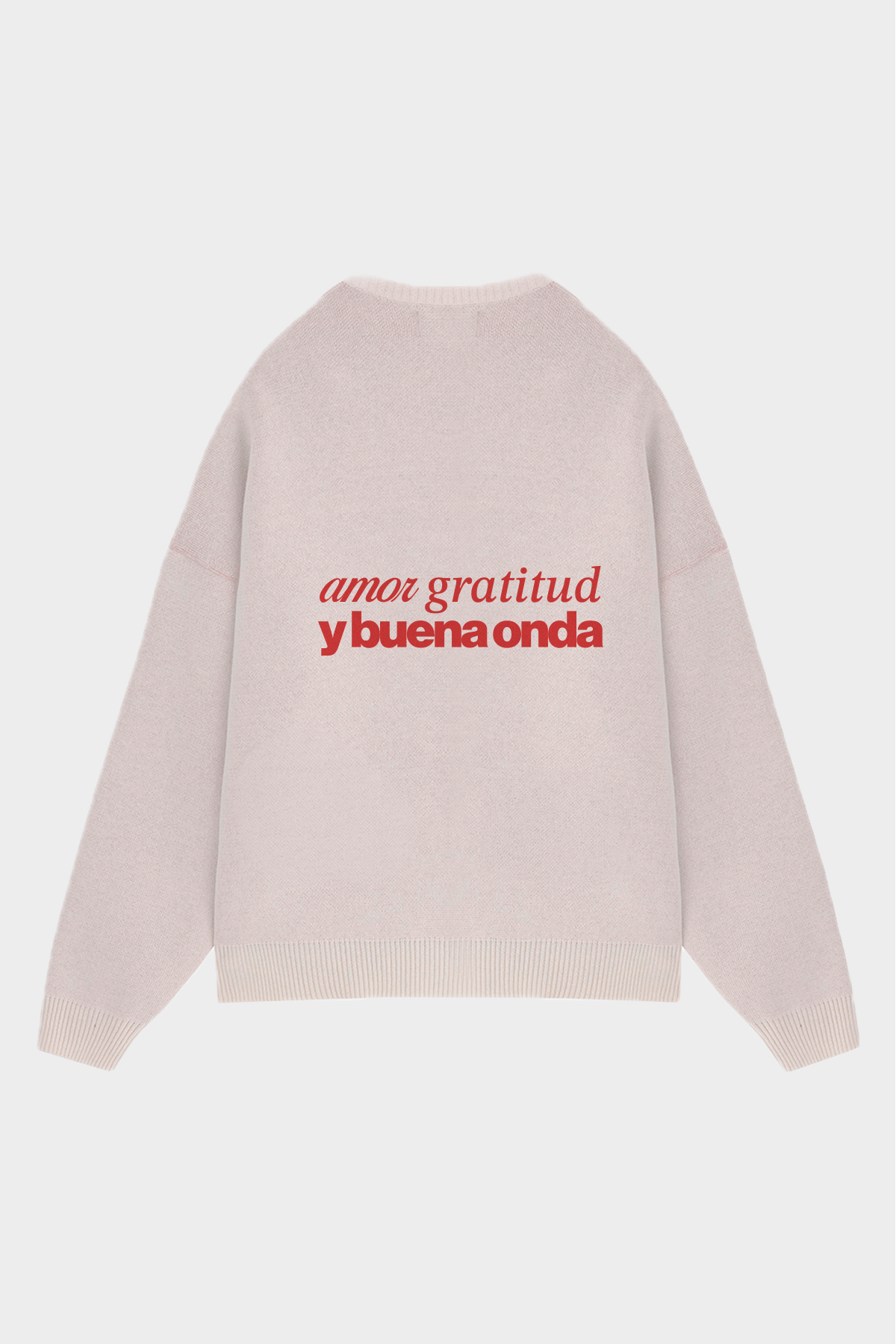 Heart Sweater White