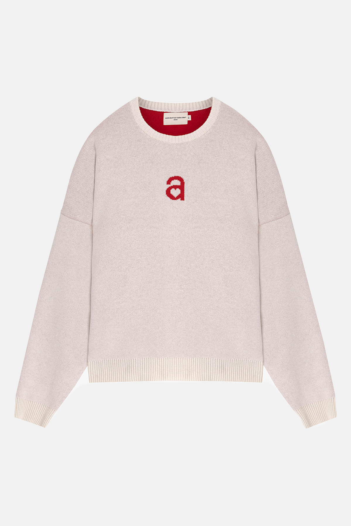 MONOGRAM SWEATER IVORY