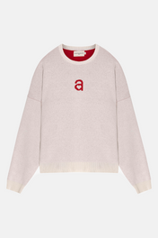 MONOGRAM SWEATER IVORY