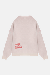 MONOGRAM SWEATER IVORY