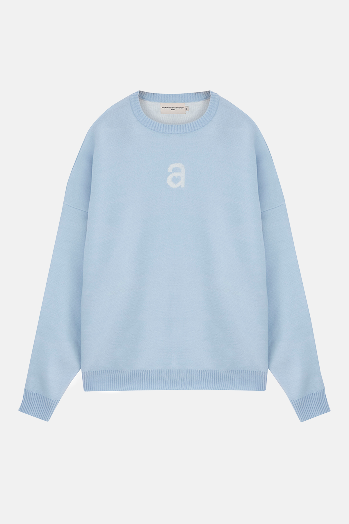 MONOGRAM SWEATER SKY BLUE