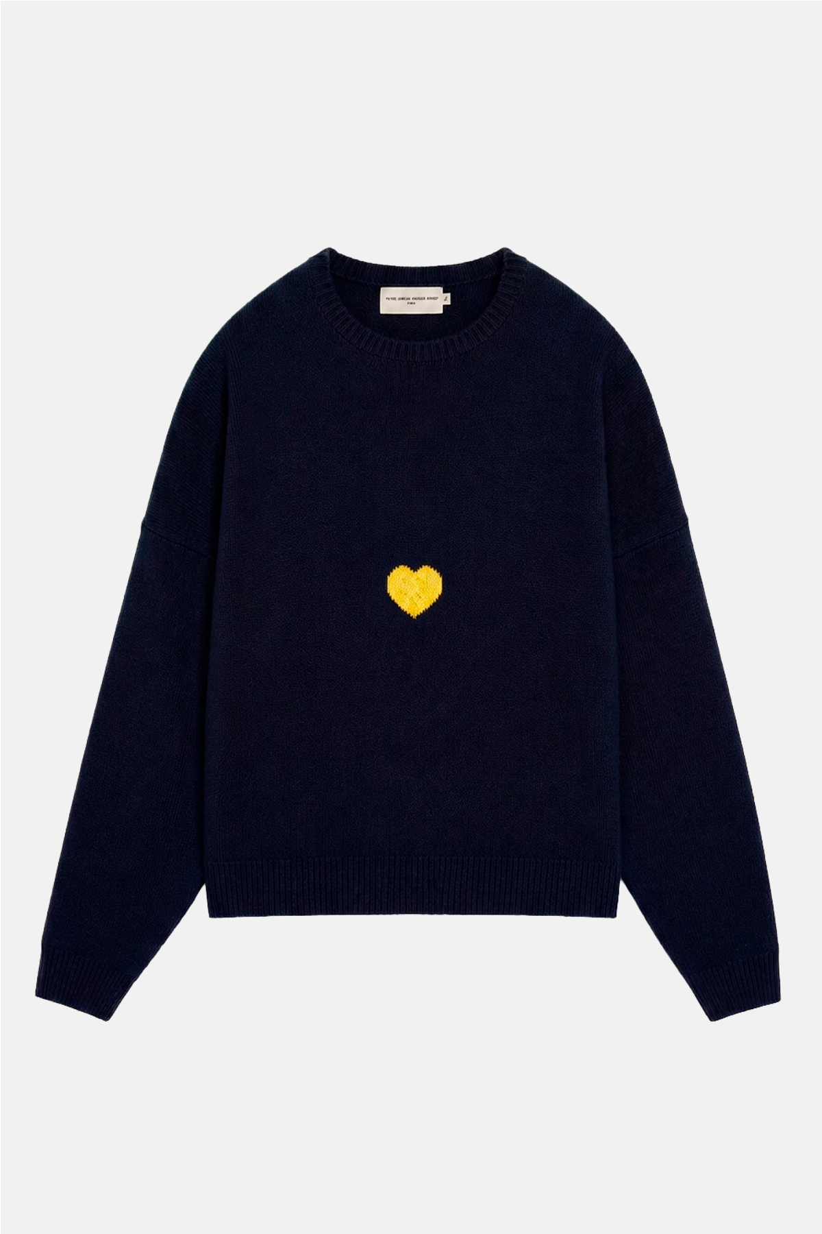 Heart Sweater Navy