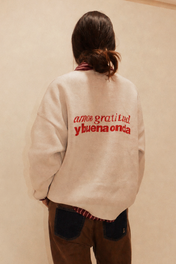Heart Sweater White