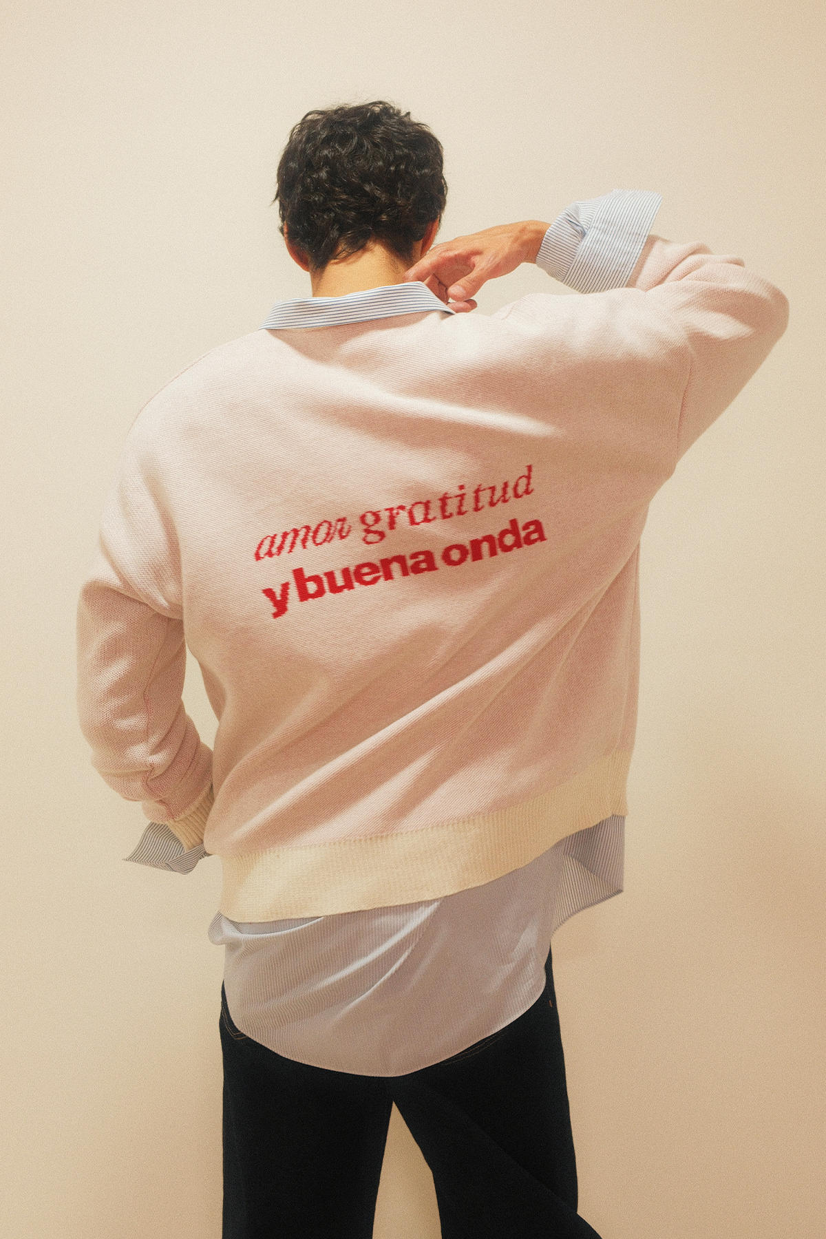 Heart Sweater White