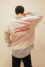 Heart Sweater White
