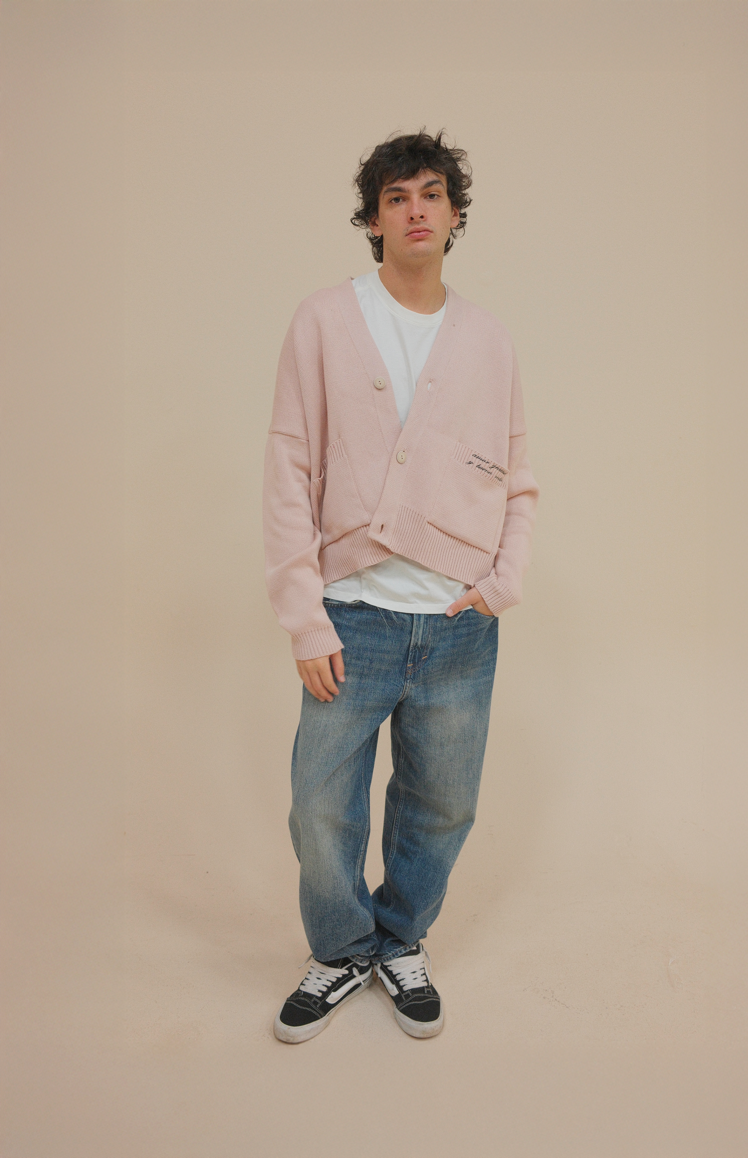 SIGNATURE CARDIGAN PALO ROSA