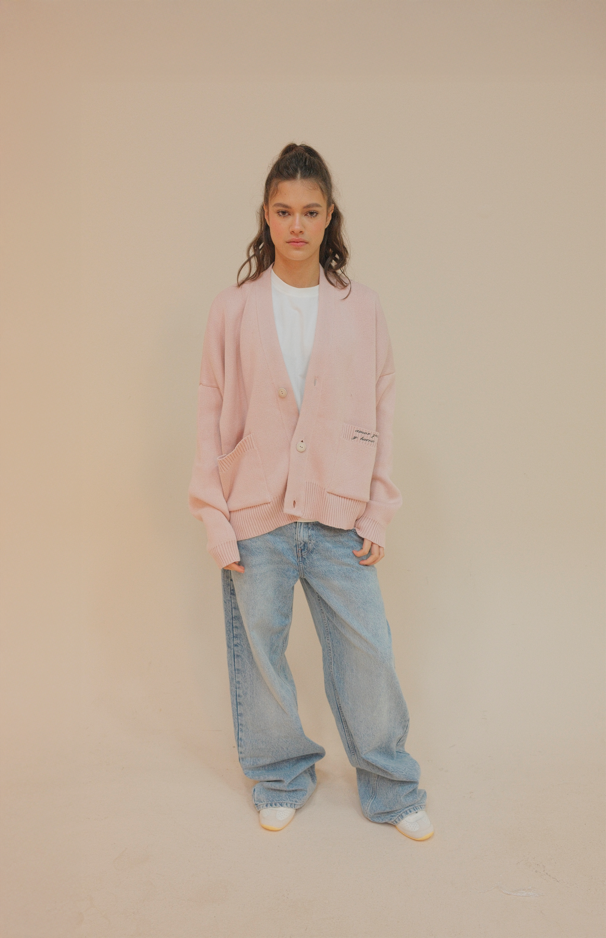 SIGNATURE CARDIGAN PALO ROSA