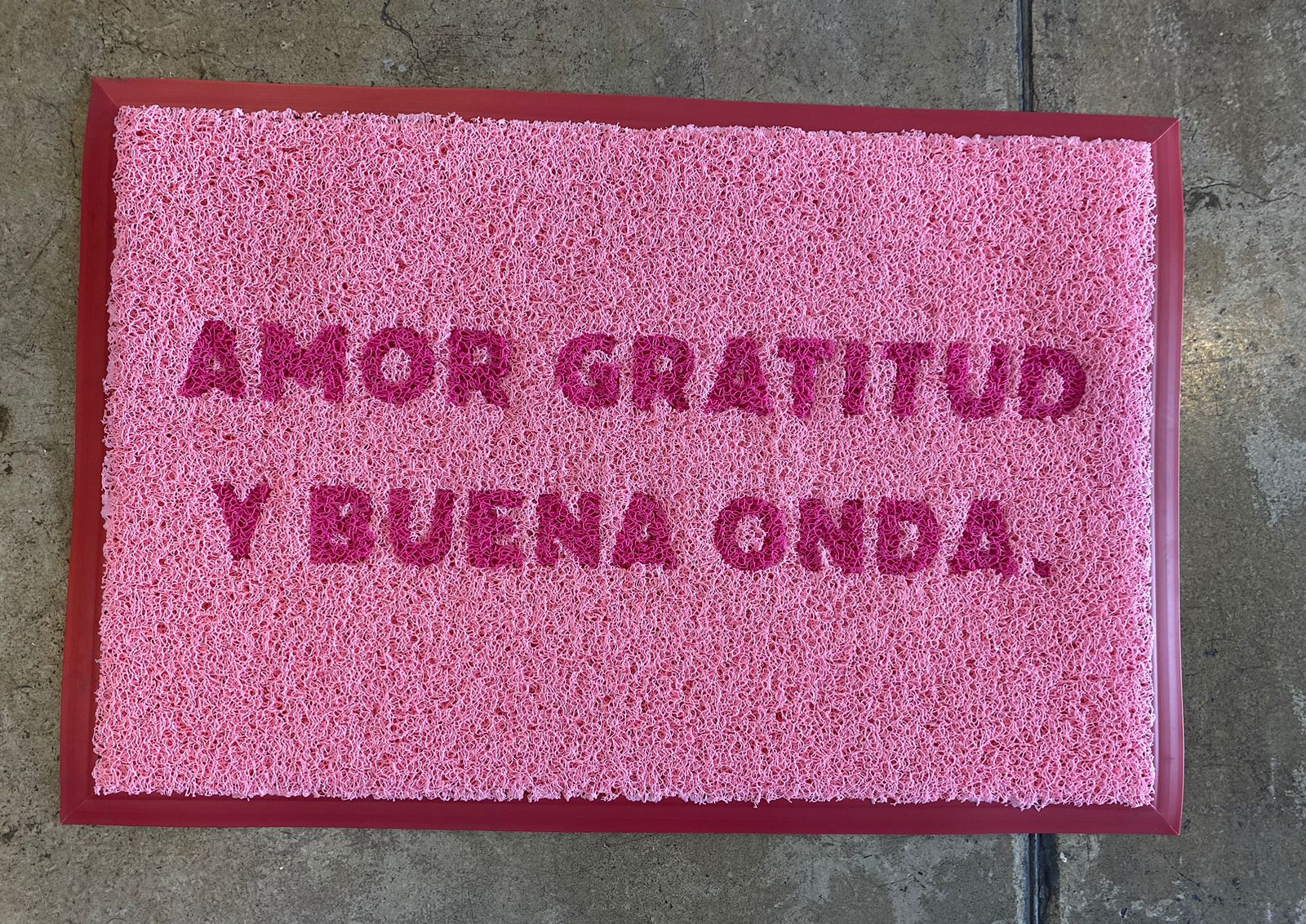AGYBO WELCOME RUG PINK – Agybo