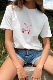FLUFFY T-SHIRT WHITE