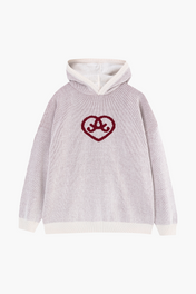 MUCHO AMOR KNIT HOODIE