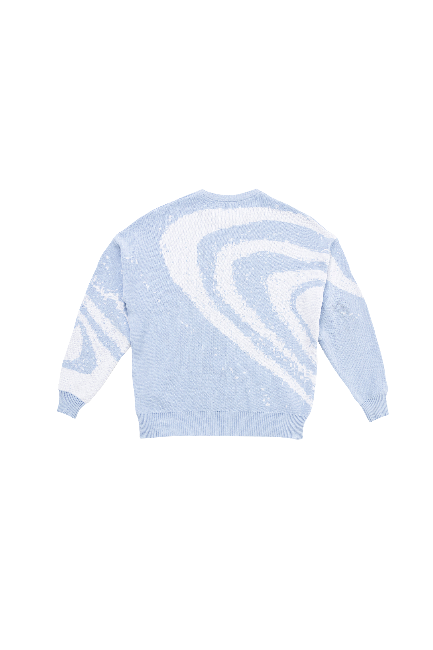 BLUE GALAXY KNIT SWEATER