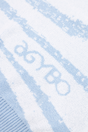 BLUE GALAXY KNIT SWEATER